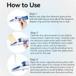 NEEBETEK Portable Brix Refractometer for Home Brewing