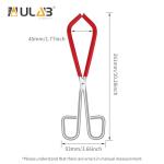Ulab Beaker Tongs with Rubber Coated Ends