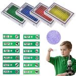 Bysameyee 48-Piece Prepared Microscope Slides Set