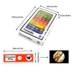 Bysameyee 48-Piece Prepared Microscope Slides Set