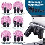 BEBANG Monocular Microscope with 40X-2000X Magnification