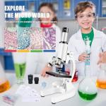 Poothoh 40-2000X Compound Microscope with Slides