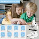 Poothoh 40-2000X Compound Microscope with Slides