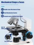 Trinocular Compound Microscope with 5MP Camera