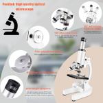 Poothoh 40-2000X Compound Microscope with Slides
