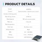 Digital Multi-Place Magnetic Stirrer for Labs