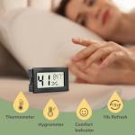 Indoor/Outdoor Humidity Meter Thermometer 6 Pack