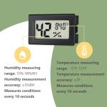 Indoor/Outdoor Humidity Meter Thermometer 6 Pack