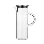 Karafu 50 Oz Glass Pitcher with Handle & Lid