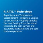 Digital Temple Touch Thermometer - White