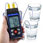 Digital Dual-Channel K/J Thermocouple Thermometer