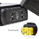 Digital Dual-Channel K/J Thermocouple Thermometer