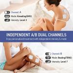 NURSAL Muscle Stimulator TENS Unit for Pain Relief