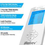 iReliev TENS Unit & EMS Muscle Stimulator