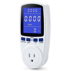 LCD Night Vision Power Meter with Overload Protection