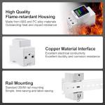 Exqutoo Multi-Function Color Digital Energy Meter