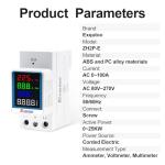 Exqutoo Multi-Function Color Digital Energy Meter