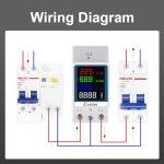 Exqutoo Multi-Function Color Digital Energy Meter