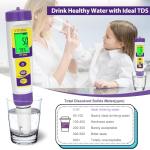 6-in-1 Digital Water Quality Tester Meter
