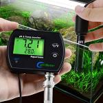 2-in-1 pH & Temperature Monitor with Backlight