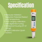 HM Digital PH-200 Waterproof pH Meter 0-14 pH