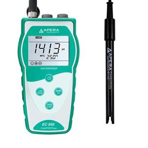 Apera EC850 Portable Handheld Conductivity Meter Kit