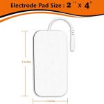 10PCS Reusable Electrodes for TENS Unit