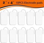 10PCS Reusable Electrodes for TENS Unit