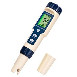 VIVOSUN 5-in-1 Digital PH Meter with Backlight