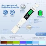 4-in-1 Digital TDS Water Quality Tester