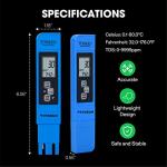VIVOSUN 3-in-1 TDS EC Temperature Meter