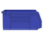 Akro-Mils Stackable Plastic Storage Bins, Blue 6-Pack