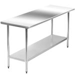 24"x60" Stainless Steel Adjustable Work Table