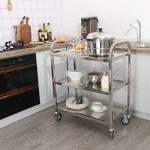 Amarite Heavy Duty Stainless Steel Utility Cart