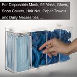 Hairnet and Shoe Cover Dispenser Storage Unit