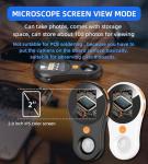 Digital Macro Microscope with 500x Magnification