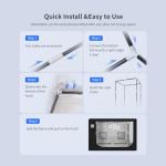 Large Fireproof 3D Printer Enclosure for Bambu Lab