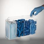 Hairnet and Shoe Cover Dispenser Storage Unit