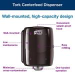 Tork High Capacity Centerfeed Roll Dispenser, Red