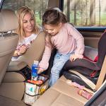 Leakproof Car Trash Can and Storage Bag - Beige