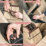 Leakproof Car Trash Can and Storage Bag - Beige