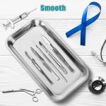 8PCS Stainless Steel Surgical Trays for Lab Use