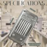 Stainless Steel 21 cm Lab Instrument Tray
