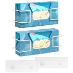 Wall-Mounted Disposable Glove Holder - 2 Pack