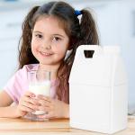 64 oz Clear Plastic Jugs with Lids – 6 Pack