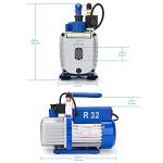 Stonylab Compact Rotary Vane Vacuum Pump 3.5 CFM