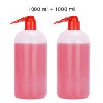 StonyLab 2-Pack Plastic Safety Wash Bottles
