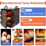 Insulated Food Pan Carrier - 82 Quart Hot Box