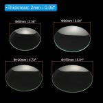 PATIKIL Watch Glass Set - Smooth Edges, 60-150mm