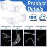50 Pairs Anti-Fog Safety Glasses - Clear Protection